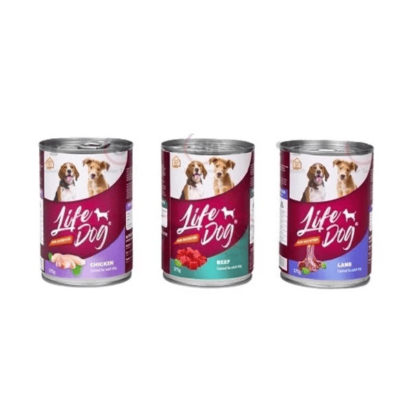 Life Dog Kaleng | Makanan Basah Anjing Kaleng | Makanan Anjing Wetfood